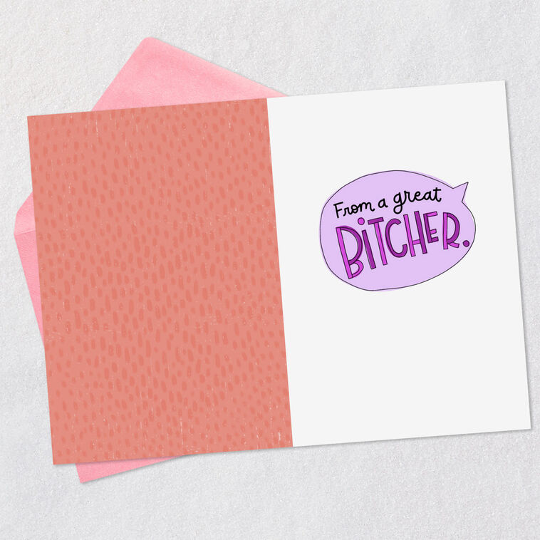 Hallmark Great Listener Funny Birthday Card