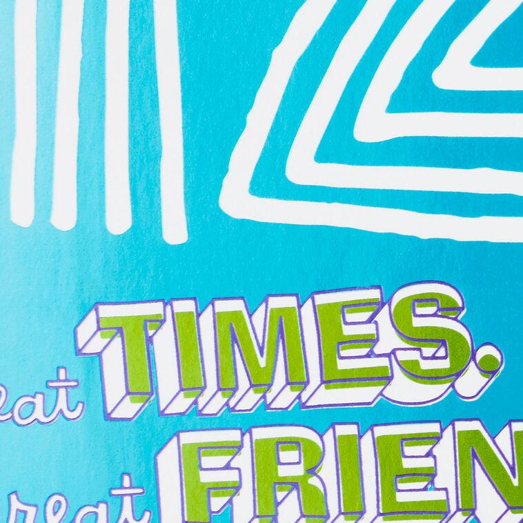 Hallmark Great Times 12th Birthday Card