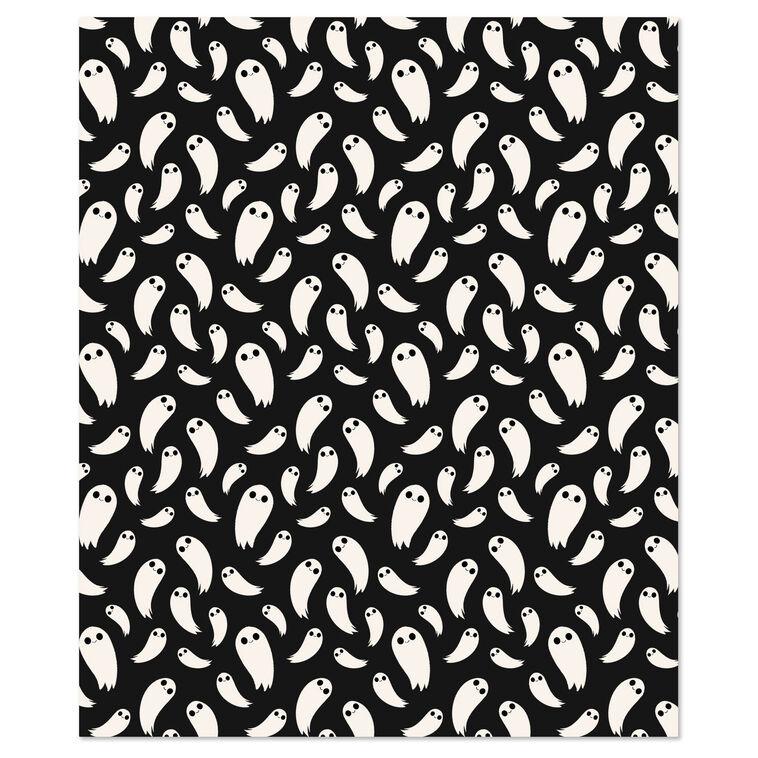 Hallmark Grinning Ghosts Throw Blanket 50x60