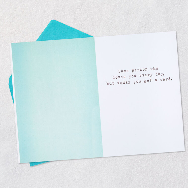 Hallmark Guess Who Loves You Today Funny Love Card