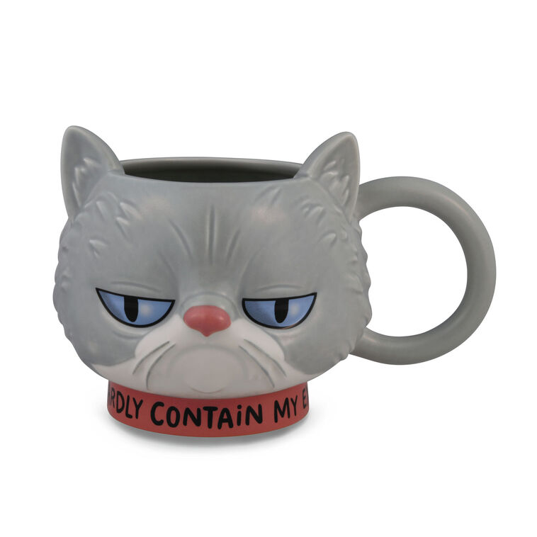 hallmark Hallmark Shoebox Sculpted Cat Mug