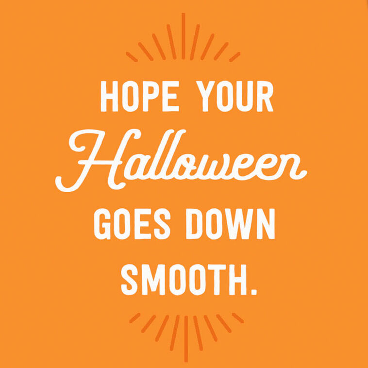 Hallmark Halloween Cocktails Funny Halloween Card