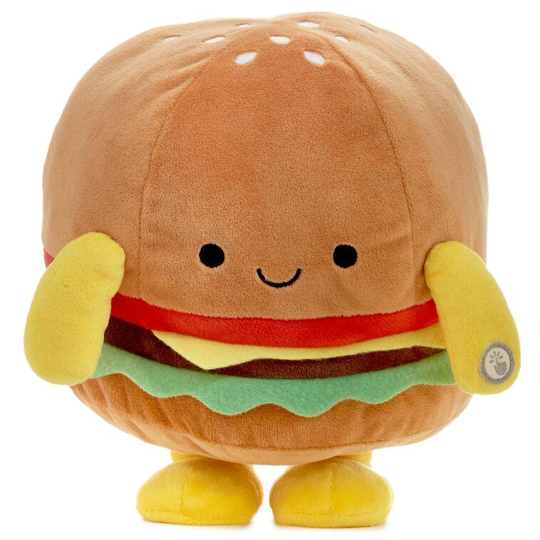 hallmark Hamburger Plush With Sound and Motion 10"