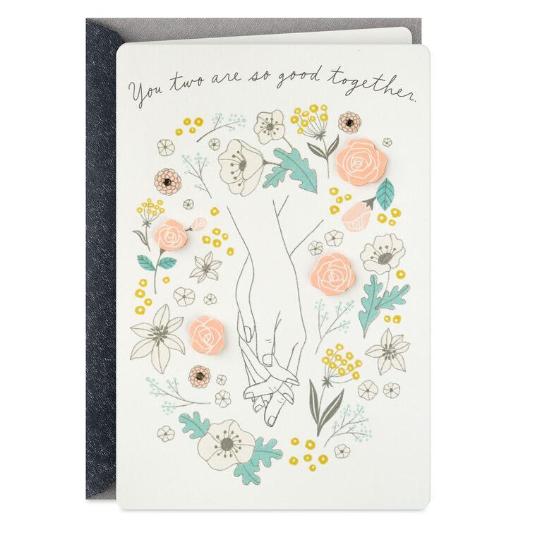 hallmark Hand in Hand Anniversary Card for Couple