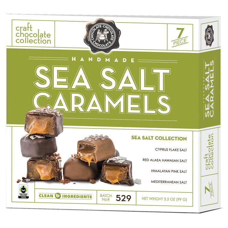 hallmark Handmade Sea Salt Caramels Box 7 pieces