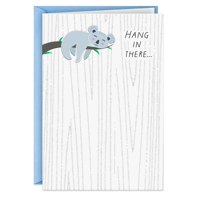 hallmark Hang in There Encouragement Card
