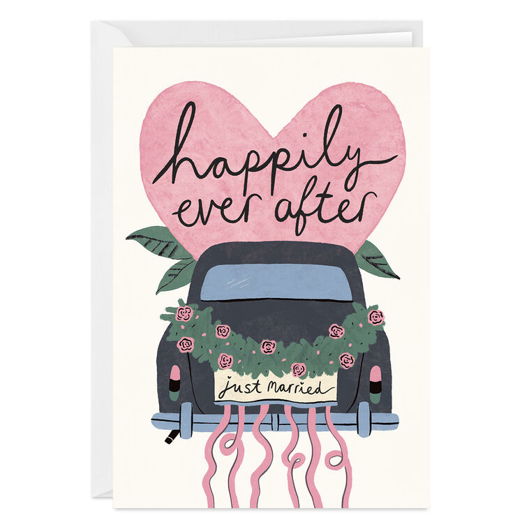 hallmark Happily Ever After Custom Wedding Card