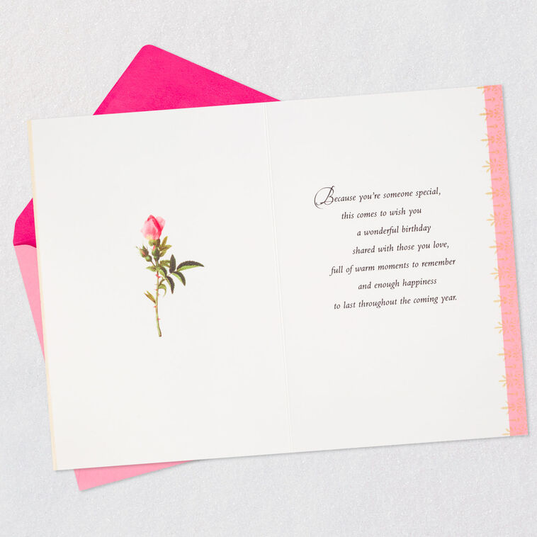 Hallmark Happiness And Warm Moments Birthday Card