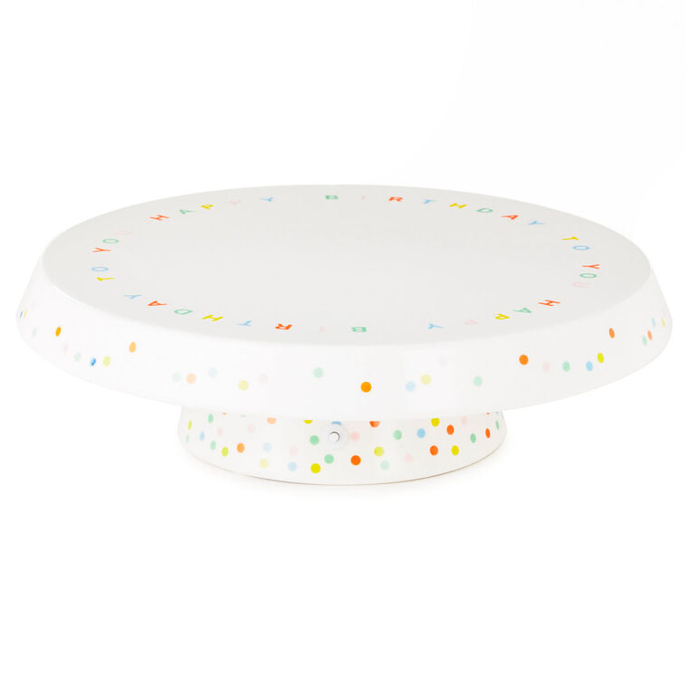 hallmark Happy Birthday Musical Cake Stand
