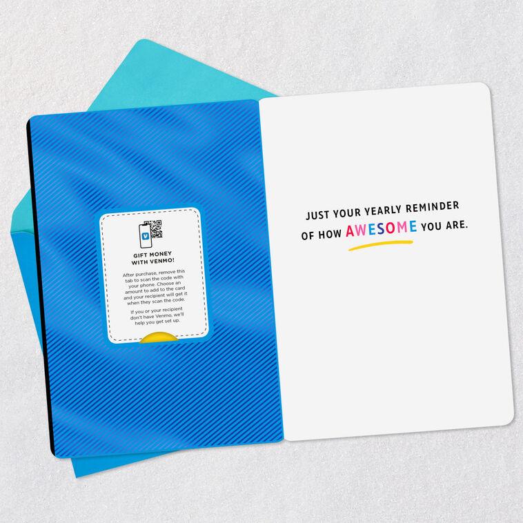 Hallmark Happy Birthday Venmo Birthday Card