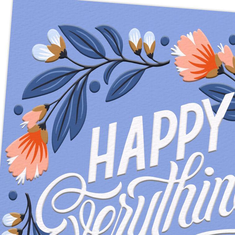 Hallmark Happy Everything Birthday Card