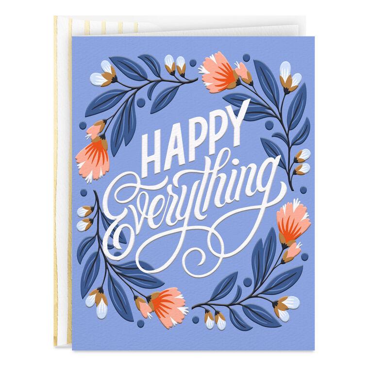 hallmark Happy Everything Birthday Card