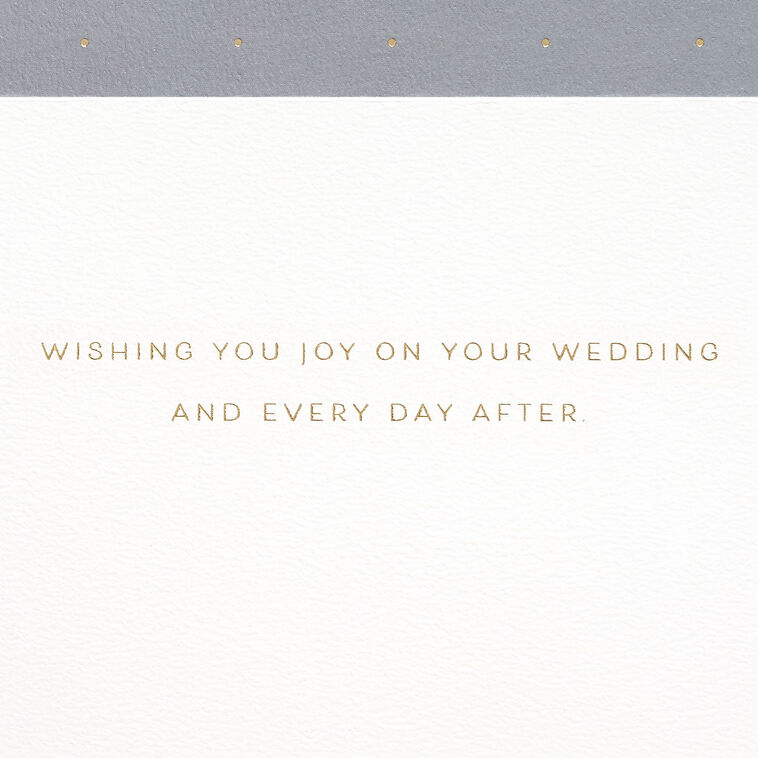 Hallmark Happy Forever Wedding Card