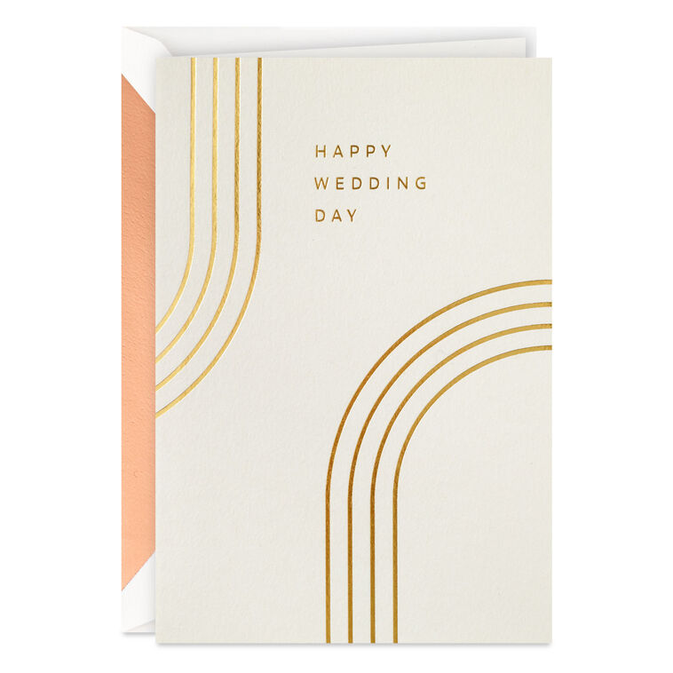 hallmark Happy Forever Wedding Day Card