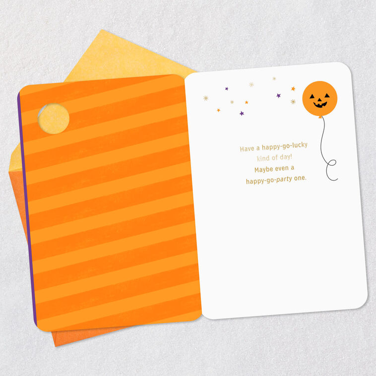 Hallmark Happy-Go-Party Owls Halloween Card