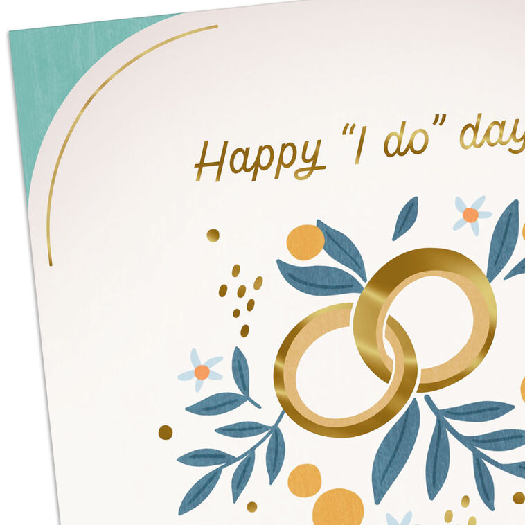 Hallmark Happy I Do Day Wedding Card
