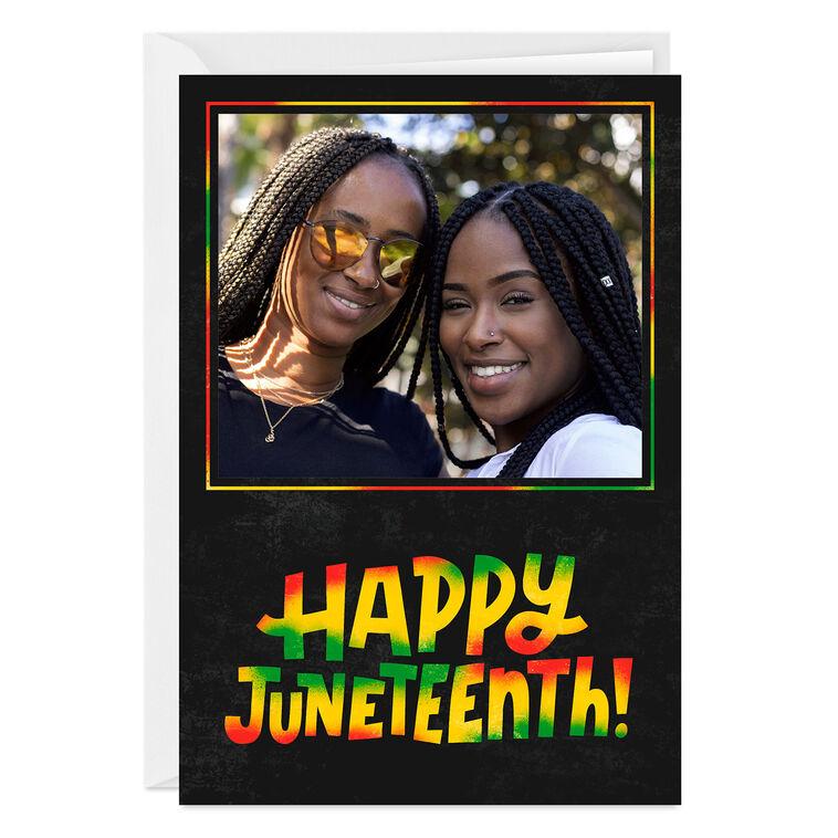 hallmark Happy Juneteenth Custom Card