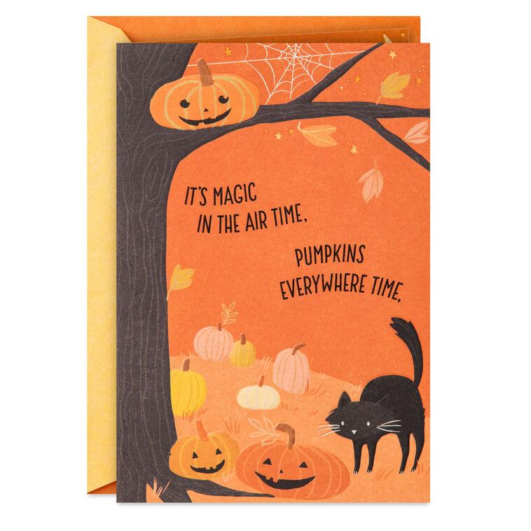 hallmark Happy Pumpkin Day Halloween Card