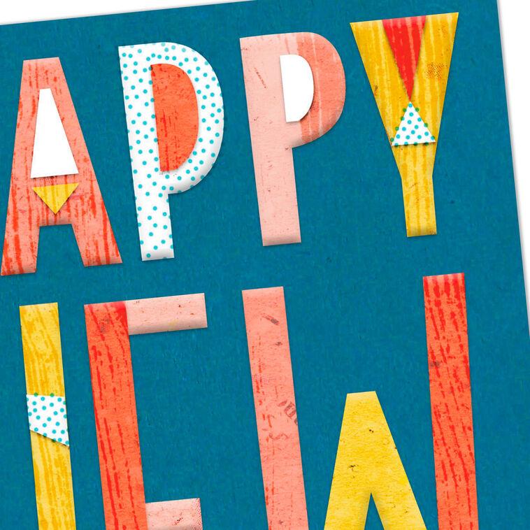 Hallmark Happy Wishes To You New Year Card