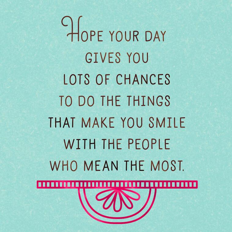 Hallmark Happy You Day Birthday Card
