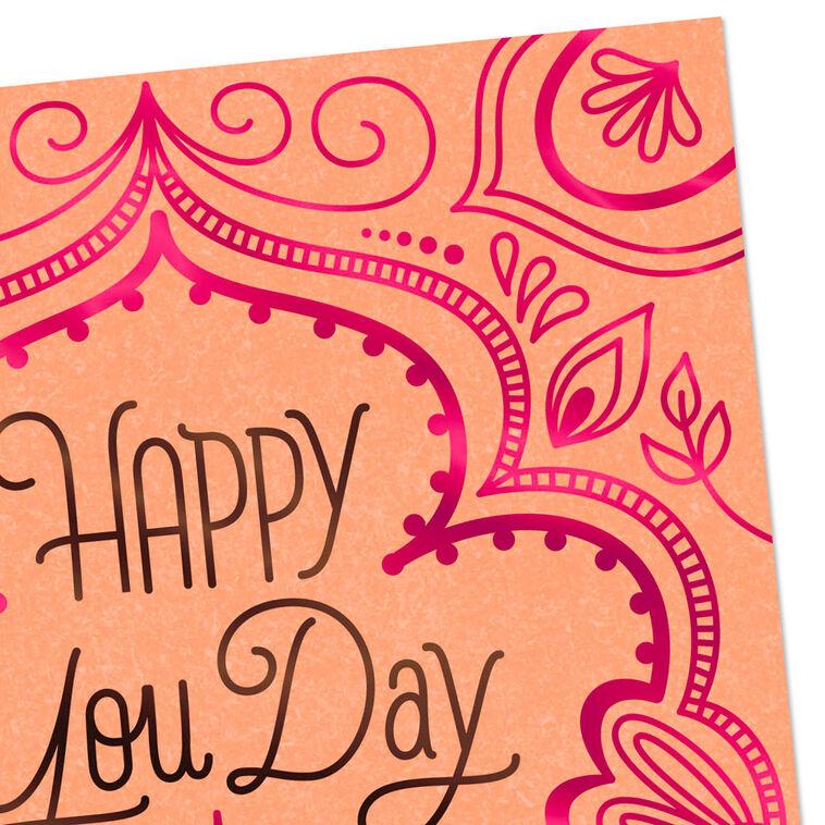 Hallmark Happy You Day Birthday Card