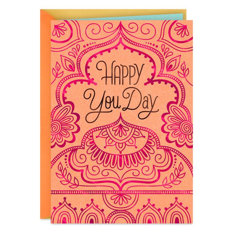 hallmark Happy You Day Birthday Card