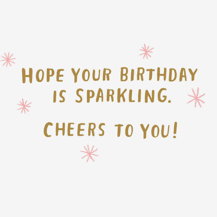 Hallmark Hard Seltzer Funny Birthday Card