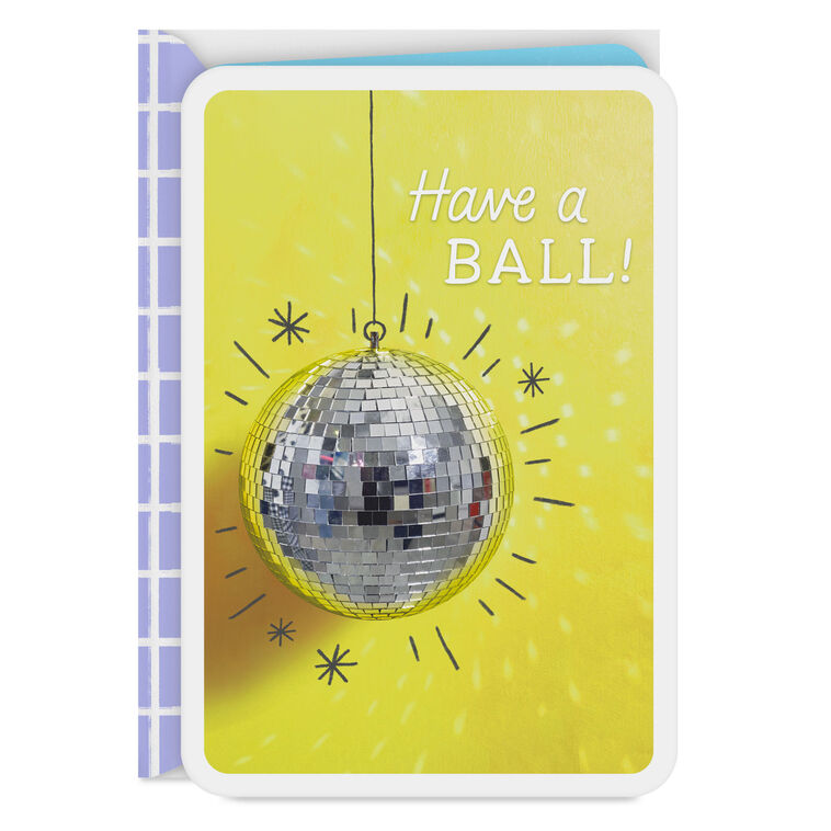 hallmark Have a Ball and Celebrate Card