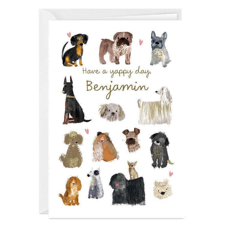 hallmark Have a Yappy Day Custom Card