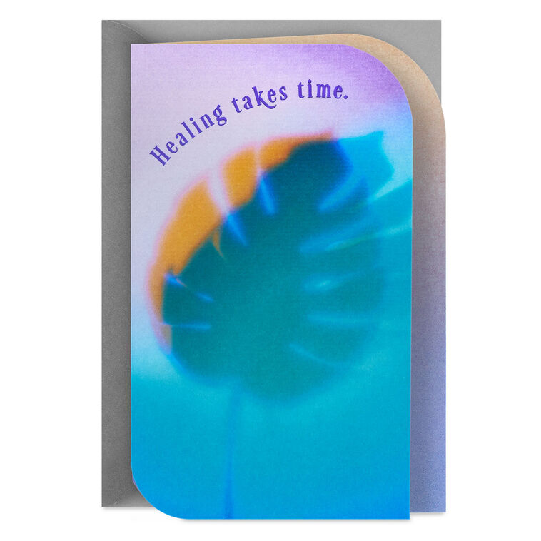 hallmark Healing Takes Time Get Well Card