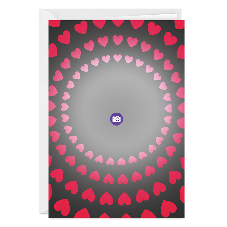 Hallmark Heart Circles Custom Love Card