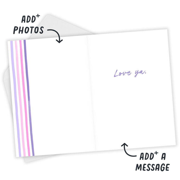 Hallmark Heart Hands Custom Love Card