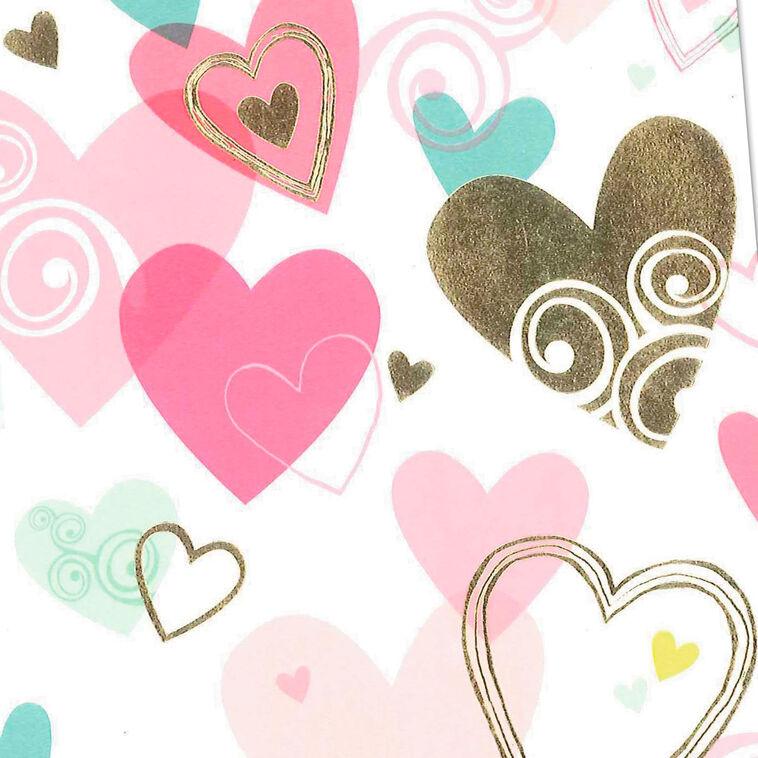 Hallmark Heart Pattern Blank Card