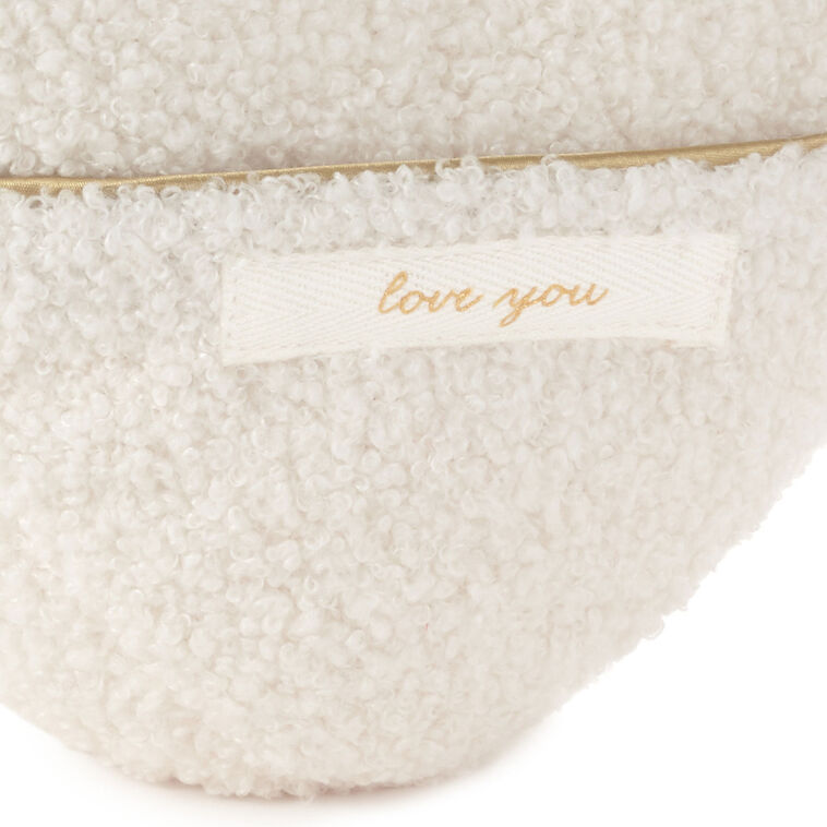 Hallmark Heart Pillow With Pocket