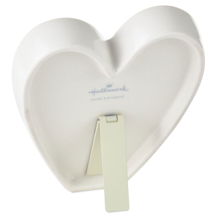 Hallmark Heart-Shaped Trinket Dish With Token