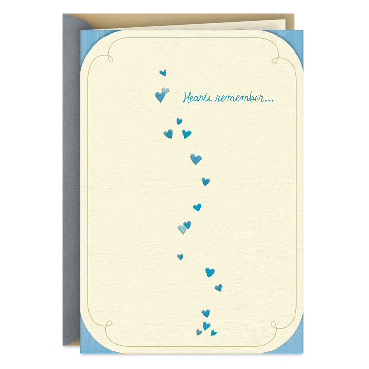hallmark Hearts Remember Sympathy Card