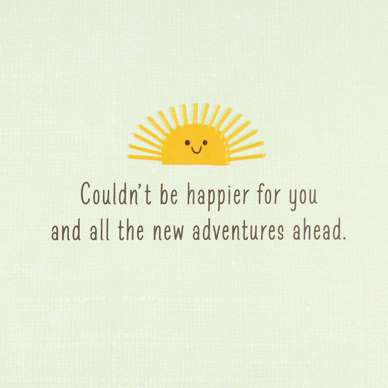 Hallmark Hello Little Sunshine New Baby Card