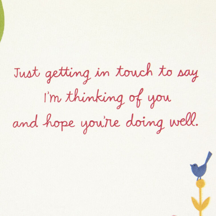 Hallmark Hello Thinking Of You Card