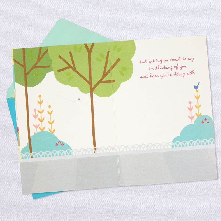 Hallmark Hello Thinking Of You Card