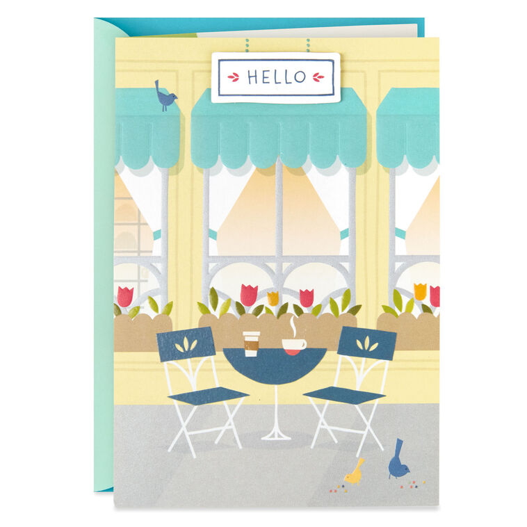 hallmark Hello Thinking of You Card