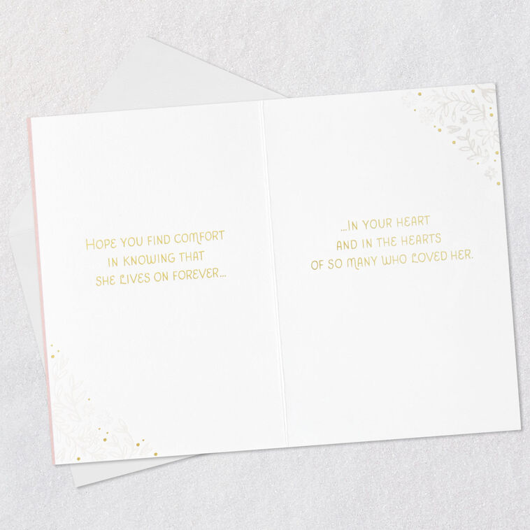 Hallmark Her Loving Way Sympathy Card