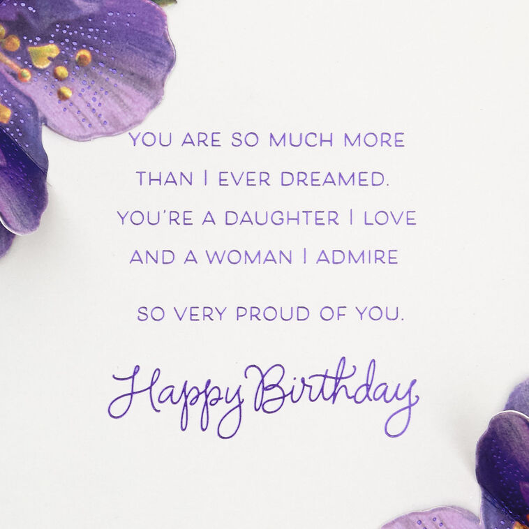 Hallmark Her Own Woman Birthday Card For Daughter