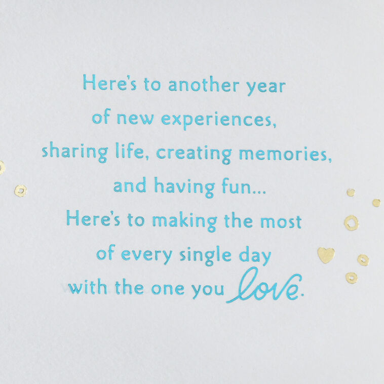 Hallmark Here's To Another Year Anniversary Card