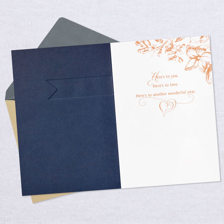 Hallmark Here's To Love Anniversary Card