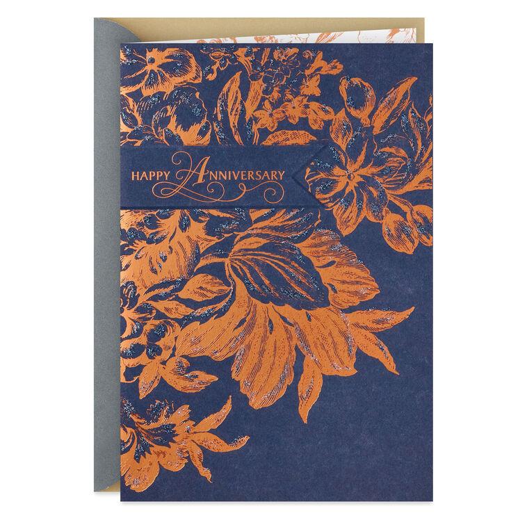 hallmark Here's to Love Anniversary Card