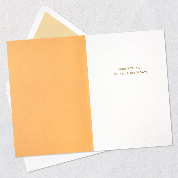 Hallmark Here's To You 21st Birthday Card