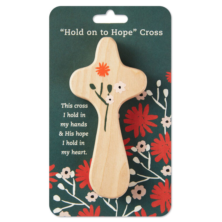 Hallmark Hold On To Hope Comfort Cross