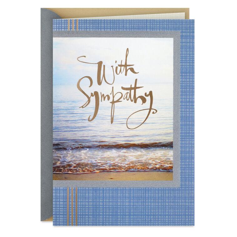 hallmark Holding You in My Heart Sympathy Card