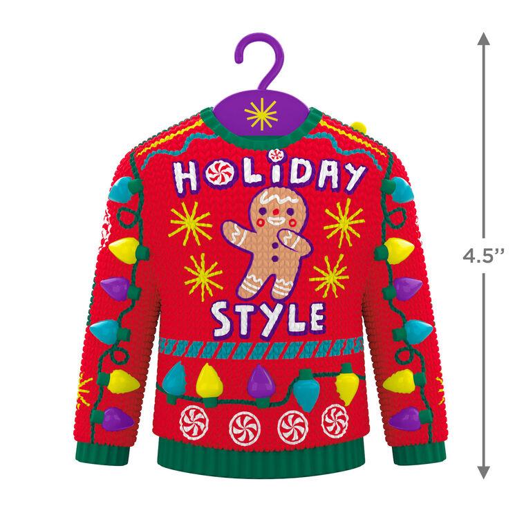 Hallmark Holiday Style Musical Ornament With Light