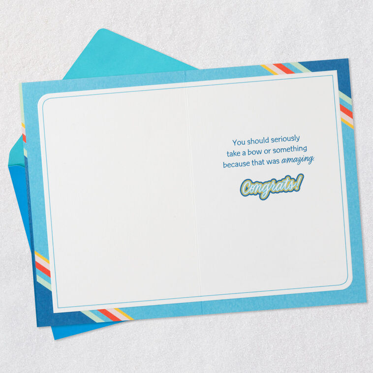 Hallmark Holy Crap Congratulations Card